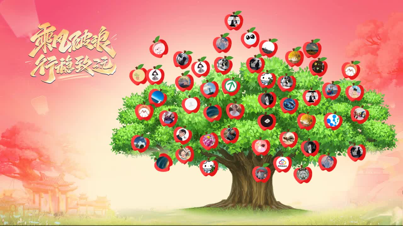 签到树